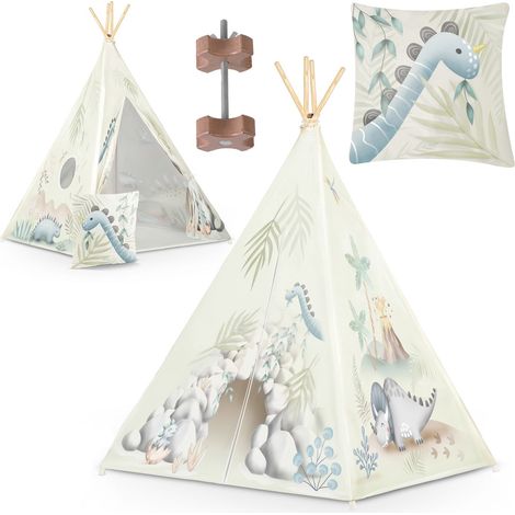 Tenda per bambini nukido - dinosauri