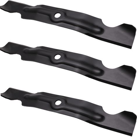 3x45,5cm lame de tondeuse Yardman Club Cadet MTD Gutbrod 742-04068 759-04047 C (1/3)