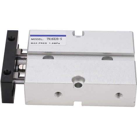 Luftzylinder, pneumatisch, doppeltwirkend, Aluminiumlegierung, rostfrei, TN16, 0,10,9 MPa, 10200 mm (TN16X20-S)