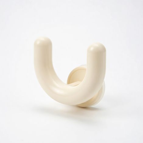 Porta-chanclas con ventosa para baño blanco crema blanco crema piezas (1/5)