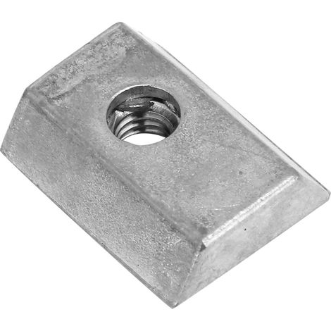 Écrou à fente unique en alliage de zinc Z042M pour la fixation d'accessoires de pièces de tour (1/5)