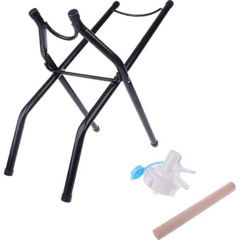 Zusammenklappbarer 5-Gallonen-Wasserflaschen-Kanisterspender mit Kühlständer und 55-mm-Halterung