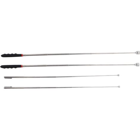 4 ausziehbare Teleskopmagnete (1,4 kg/9 kg), Magnet-Hebestange für Auto, Haushalt, Werkstatt – 4er-Pack (1/5)