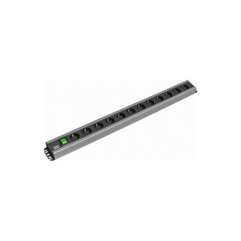 Bachmann 300.005 unit? di distribuzione dell'energia (PDU) 2U Nero, Grigio 12 presa(e) AC