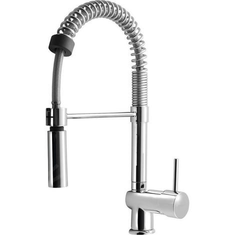 RHAPSODY PROFESSIONAL Mitigeur de Cuisine avec Douchette Extractible (H) 49cm, chromé (1/5)