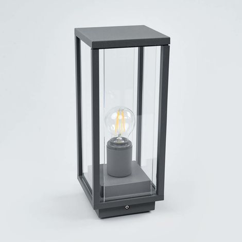 [GEBRAUCHT] B-Ware Lucande Annalea Sockelleuchte Wegeleuchte Gartenleuchte Lampe E27 Eckige Form