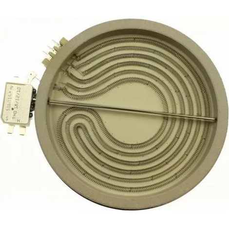 Beko 162926060 Chimenea radiante (Q180-1700W) Placa