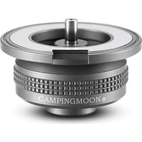 Adaptateur de recharge pour réchaud à gaz de camping en alliage d'aluminium, adaptateur de brûleur pour réchaud à gaz butane, fournitures de camping, réchauds de cuisine portables (1/5)