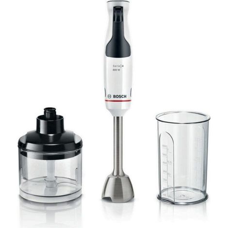 Bosch ErgoMaster frullatore ad immersione 800 W nero bianco trasparente (1/5)