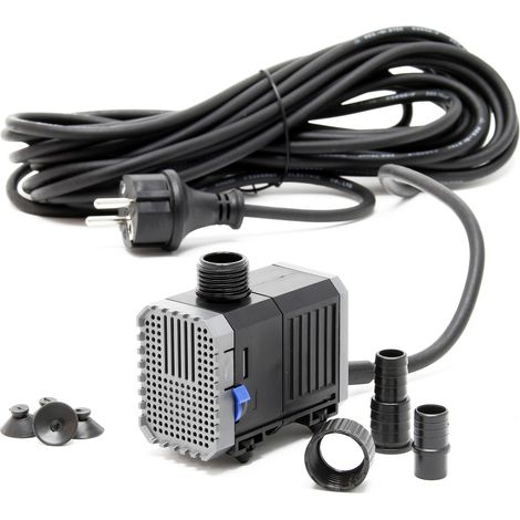 SunSun Eco bomba para estanque CHJ-500-10 de 500l/h 7W cable de 10m bomba de filtro o arroyo