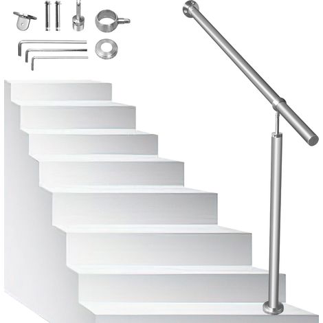 SWANEW Geländer außen und innen 1 Stück– Edelstahl Treppengeländer, Handläufe und Wandgeländer für hohe Haltbarkeit, robuste Verarbeitung 120x90cm (1/5)