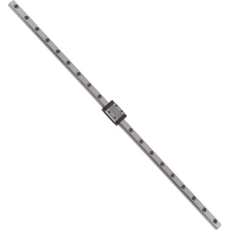 Guide linéaire MGN9 avec palier à chariot, rail de guidage en acier pour machines CNC et équipements d'automatisation, 400 mm