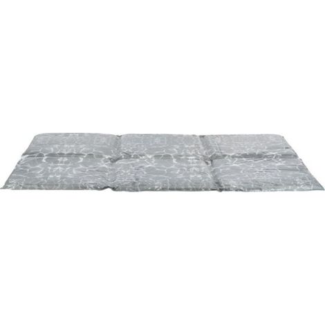 Tapis rafraîchissant pour chien taille XXL 110 x 70 cm coussin refroidissant doux gel été protection chaleur animaux (1/4)