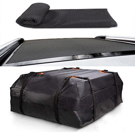 Dachbox Autodach-Aufbewahrungstasche, Dachaufbewahrungstasche, Autodach-Aufbewahrungstasche, Autodachtasche 600D Oxford Heavy Duty 425L Camping-Reisetasche