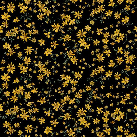 Dekorativer Outdoor-Stoff Oxford - Motiv Blumen I DX5415 (1/5)