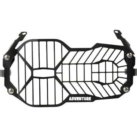 Motorrad-Scheinwerfergitter, robuste schwarze Schutzabdeckung, für R1250GS, R1200GS, LC Adventure (1/5)