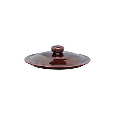 Coperchio In Terracotta Brunella - cm.24
