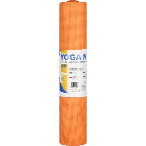 YM02 orange Yogamatte von ONE Fitness (1/5)