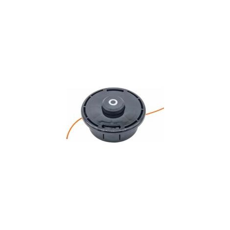 Têtes de fil M10x1.25 Tête Coupe-bordure Tête double fil bobine Tête fil nylon pour débroussailleuse à essence Tondeuse à Gazon