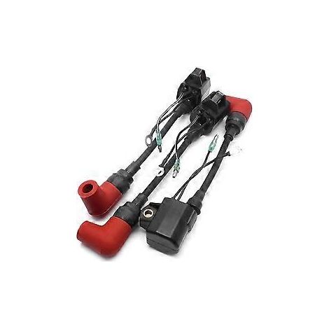 3-teiliges Zündspulen-Set für Außenbordmotoren 60 PS, 70 PS, 75 PS, 85 PS, 90 PS, 2-Takt, Teilenummer 697-85570-00