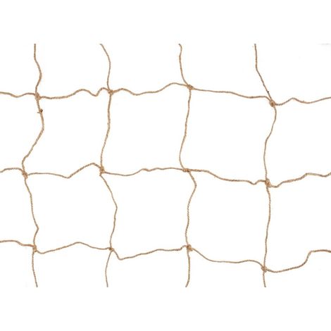 Kletterpflanzennetz, Naturjute, 1,8 x 1,8 m, Plantina