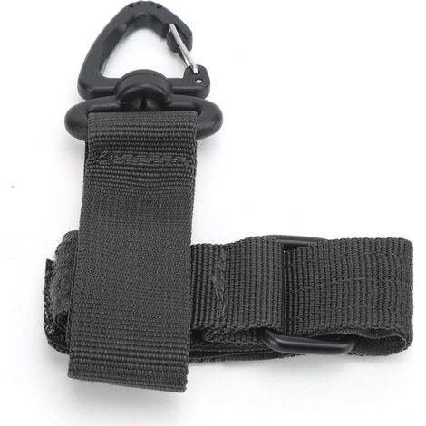 Gants de Protection en Nylon avec Crochet pour Escalade et Travail (Noir) (1/5)
