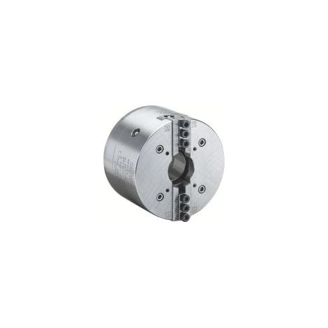 Mandrino autoserrante Röhm KFD-HS 160, 2 griffe, dentatura a punta 90°, attacco cilindrico di centraggio - 147281 (1/5)