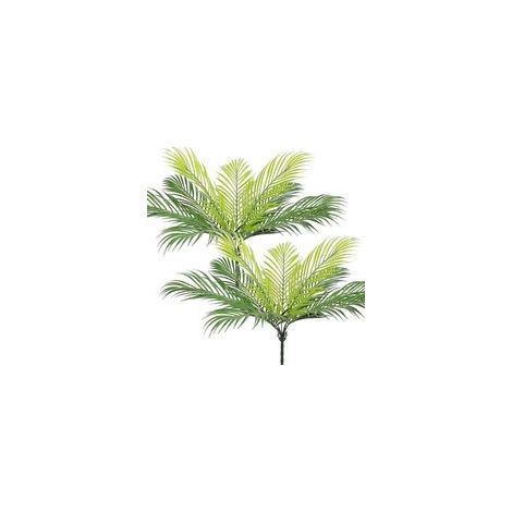 Palmier artificiel – Plante verte en plastique résistant aux UV – Pour intérieur et extérieur – Décoration mariage et jardin
