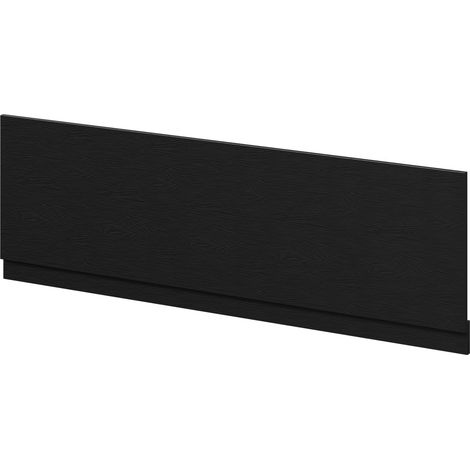 Nero Oak MFC 1700mm Front Bath Panel with Plinth