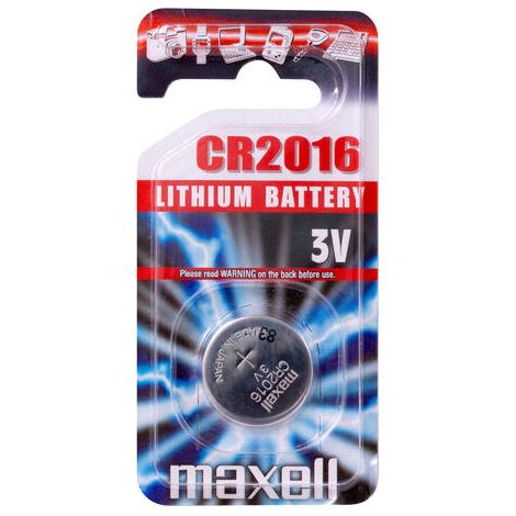 PILA BOTON LITIO CR-2016 MAXELL BL.1 (1/2)