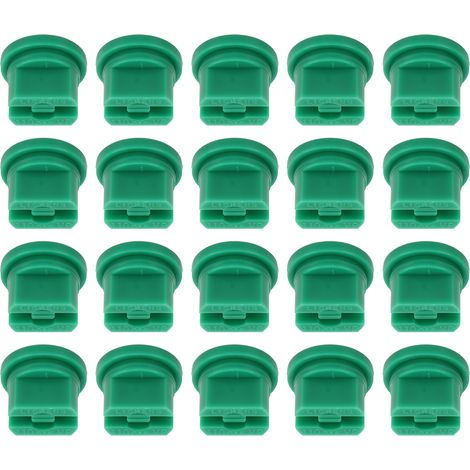 20 pièces Buses à Jet Plat Haute Pression en Plastique pour Pulvérisation Agricole et Drone Phytosanitaire (1/5)
