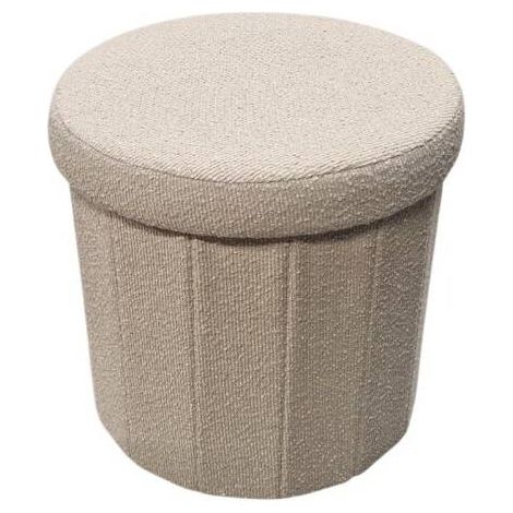 Pouf pli boucl fink tp - Atmosphera créateur d'intérieur (1/3)
