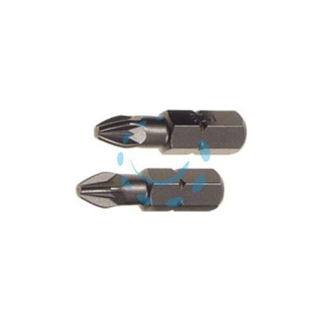 INSERTI A CROCE POZIDRIV PER AVVITATORI - POZIDRIV 3 in blister 2 pz.PG 460.20