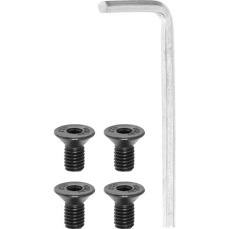 Vis - Fourche Avant Planche À Roulettes - Support Hexagonal - Acier - Lot De 4 Pièces (1/5)