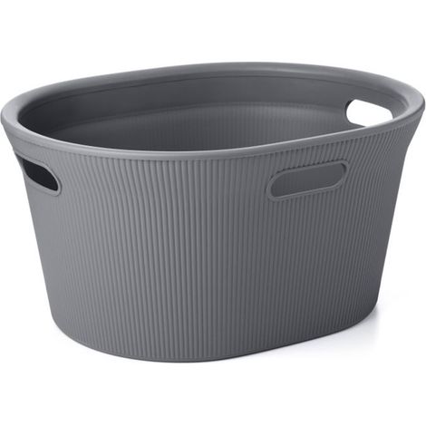 CESTA ROPA BAOBAB GRIS ANTRACITA (1/2)