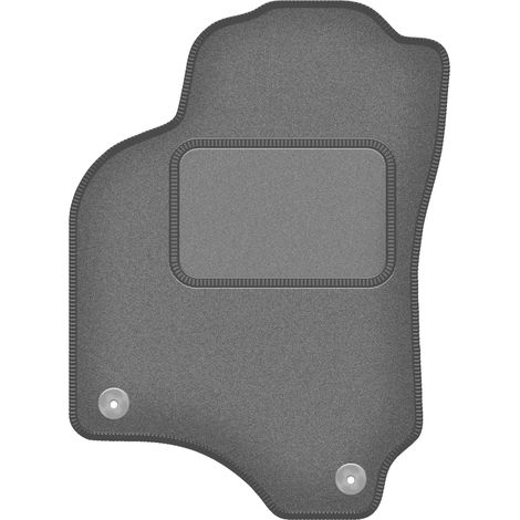 Fahrermatte aus Samt für: Opel Astra G Cabrio, Coupé, Bertone (1998–2009) Graphit
