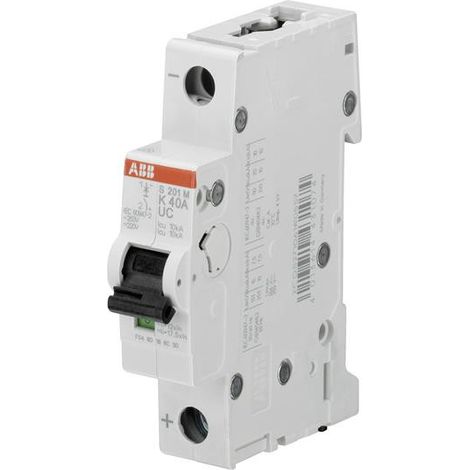 Disjoncteur DC (S201MUC) 1P 10KA 220VDC K-13A 2CDS271061R0447 ABB 381141