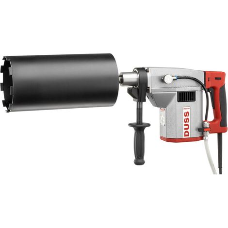 Duss Diamantbohrmaschine 230 V 2000 Watt 6,4 kg 3 Gang LED Anzeige DIA303W