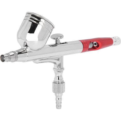 Pistolet aérographe 0,3mm, pulvérisateur pour tatouage cuir chevelu, décoration gâteau, art des ongles, accessoire de compresseur, kit de peinture précise (1/5)