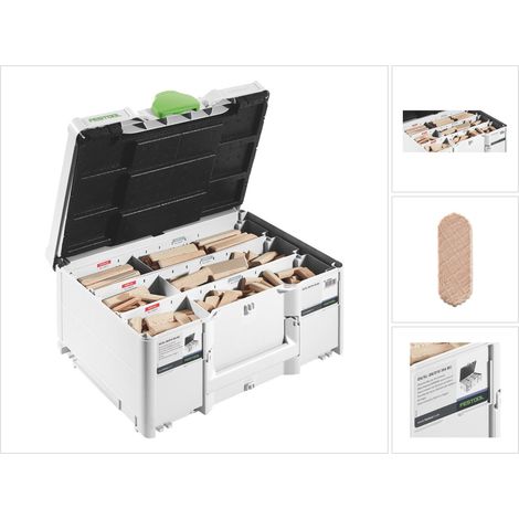 Clavijas de madera de haya DOMINO XL DS/XL D8/D10 306 BU FESTOOL - 576791 (1/5)