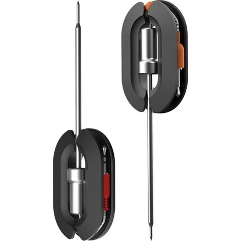 RichVibe Thermomètre à viande pour barbecue avec plusieurs sondes (1/5)