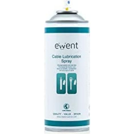 Ewent EW5618 – Schmiermittel-Spray für Kabel, 200 ml, transparent (1/5)