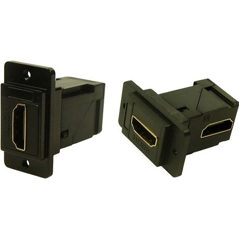 Cliff CP30753MB3 Adattatore HDMI Presa Nero 1 pz.