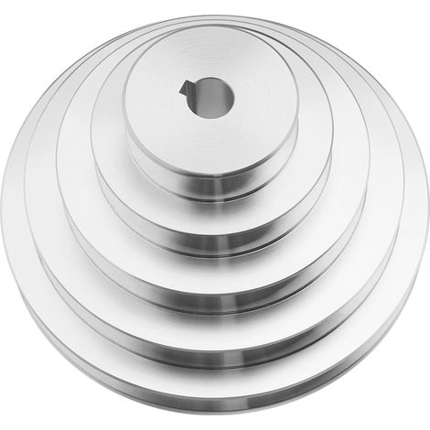 Poulie de Moteur de Perceuse d'établi Compatible avec Z512 Z4116 les Forets de la Série Roue de Poulie en Alliage d'aluminium Diamètre Extérieur 55/78/103/130/150mm (1/5)