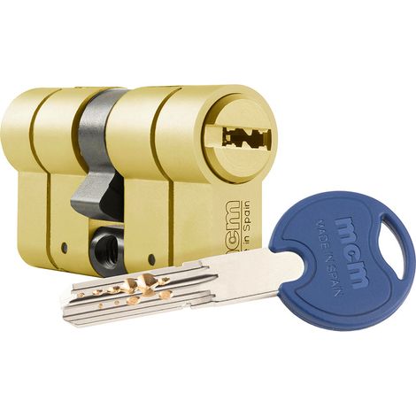mcm Zylinder SCX+ Sicherheitsschloss gold anti-Einbruch