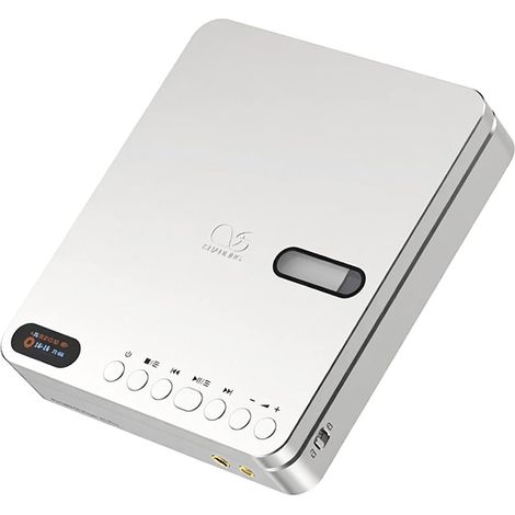 Portable CD Player CS43198 DAC Bluetooth 6.0 Bidirectional 3450mAh 12 Hours 3.5mm + 4.4mm Headphone Output 3.5mm Coaxial Digital Output USB DAC Digital Input (1/5)