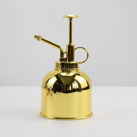 Arrosoir en laiton vintage Jaune - Arrosage de plante d'intérieur et terrasse (1/5)