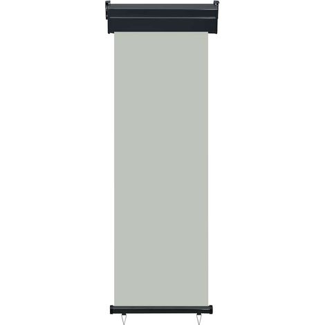 Tenda da Sole Tendalino Laterale per Balcone 65x250 cm Grigio (1/3)