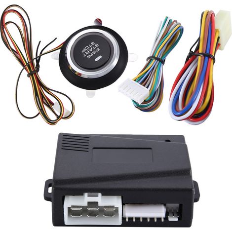 Universelles 12V-Ein-Tasten-Autostartsystem, Fernbedienung für Vorheizen und Kühlen (1/5)
