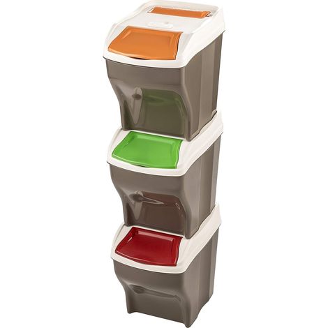 Pattumiera poker plus set3x27lt. ass. - bama